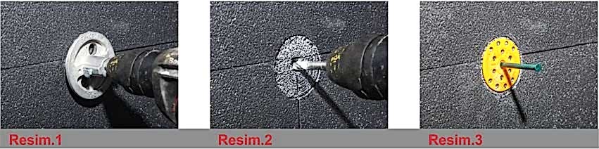Dübelleme işlemi