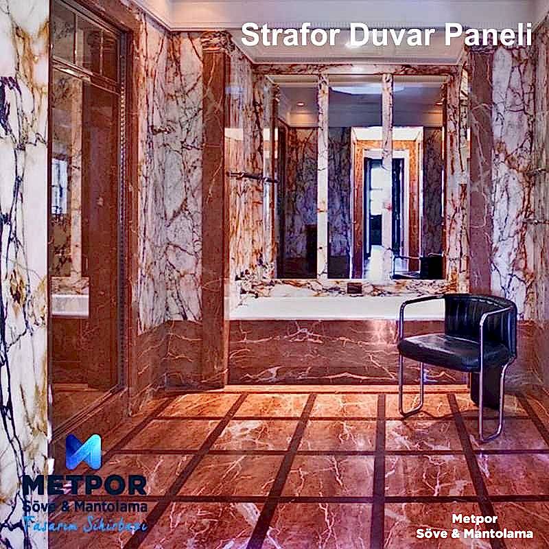 Strafor Duvar Paneli Strafor duvar paneli örneği