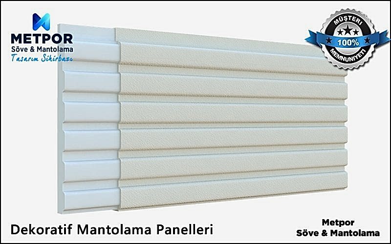 Fugalı Strafor Dış Cephe Mantolama ve Yalıtım Paneli